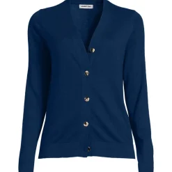 Cardigan aus Baumwolle/Seidenmix für Damen