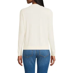 Cardigan aus Baumwolle/Seidenmix für Damen