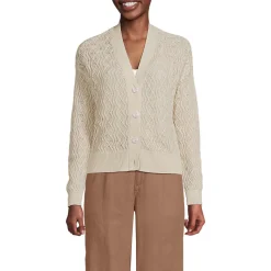 Cardigan aus Leinenmix für Damen