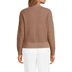 Cardigan aus Leinenmix für Damen