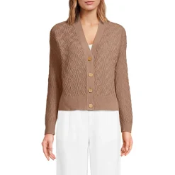 Cardigan aus Leinenmix für Damen