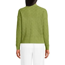 Cardigan aus Leinenmix für Damen