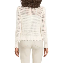 Cardigan in Häkel-Optik für Damen