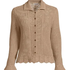 Cardigan in Häkel-Optik für Damen