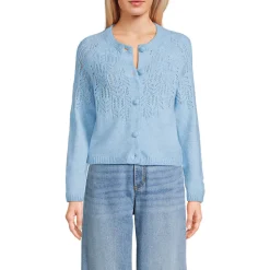 Cardigan mit Ajourstrick für Damen