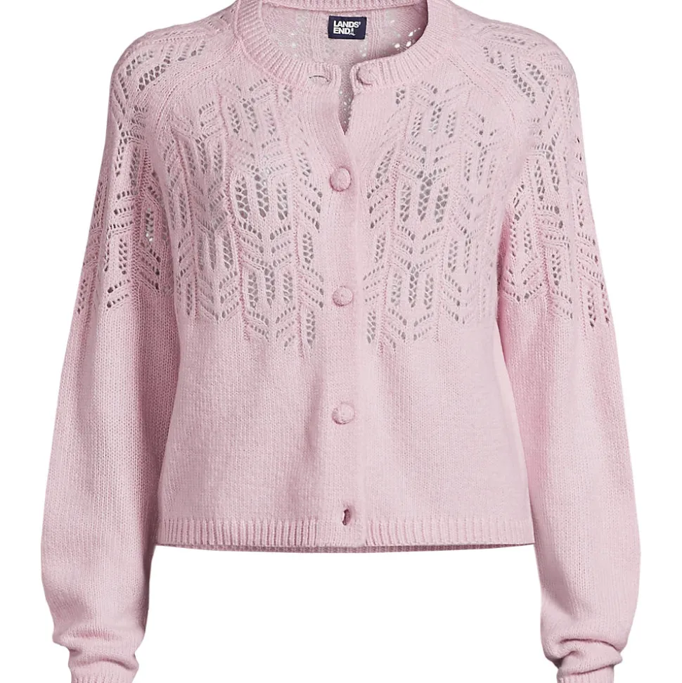 Cardigan mit Ajourstrick für Damen