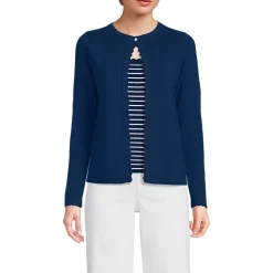 Cardigan mit Muschelrand für Damen