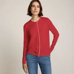 Cardigan mit Perlenverzierung Silk Touch für Damen