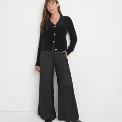 Cardigan mit Strass-Knöpfen für Damen in Petite-Größe
