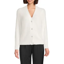 Cardigan mit Strass-Knöpfen für Damen in Petite-Größe