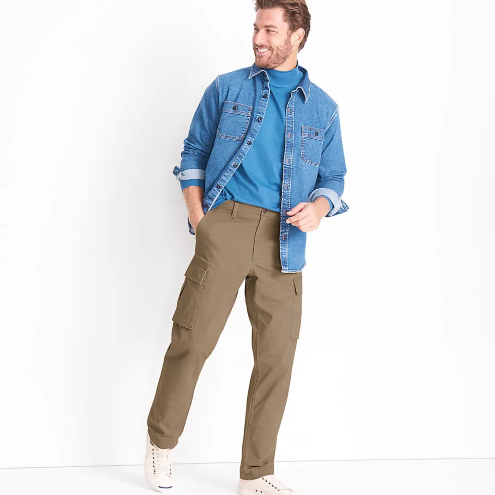 Cargo-Chino mit Stretch für Herren, Straight Fit