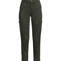 7/8-Cargohose aus Lyocell-Mischung Mid Waist für Damen