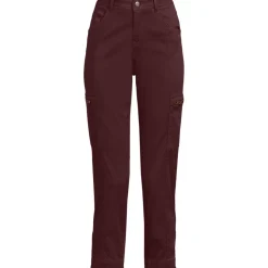 7/8-Cargohose aus Lyocell-Mischung Mid Waist für Damen