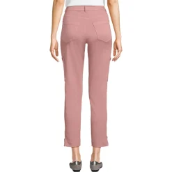 7/8-Cargohose aus Lyocell-Mischung Mid Waist für Damen