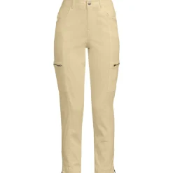 7/8-Cargohose aus Lyocell-Mischung Mid Waist für Damen