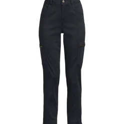 7/8-Cargohose aus Lyocell-Mischung Mid Waist für Damen