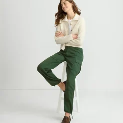 Cargohose aus Lyocell-Mix für Damen