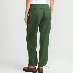Cargohose aus Lyocell-Mix für Damen