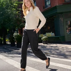 Cargohose aus Lyocell-Mix für Damen
