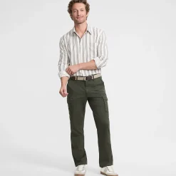 Cargohose mit Gürtel für Herren