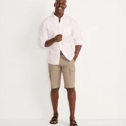 Cargo-Shorts mit Gürtel für Herren