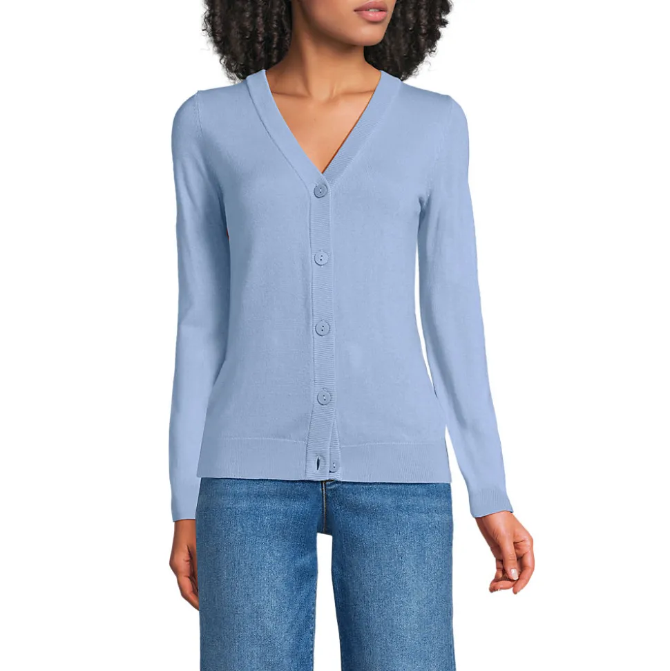 CashTouch Cardigan mit V-Ausschnitt für Damen