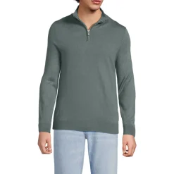 CashTouch Feinstrick-Pullover mit Reißverschluss für Herren