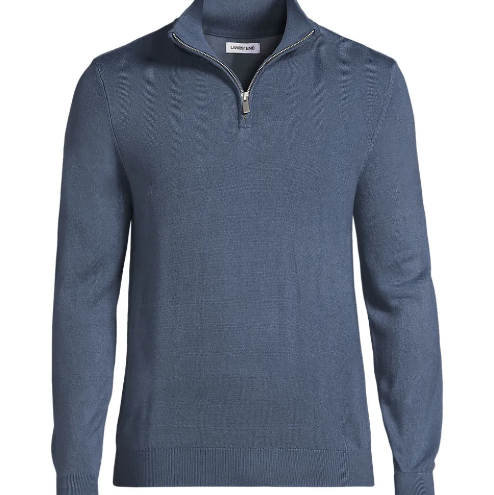 CashTouch Feinstrick-Pullover mit Reißverschluss für Herren