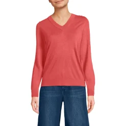 CashTouch Pullover mit V-Ausschnitt für Damen