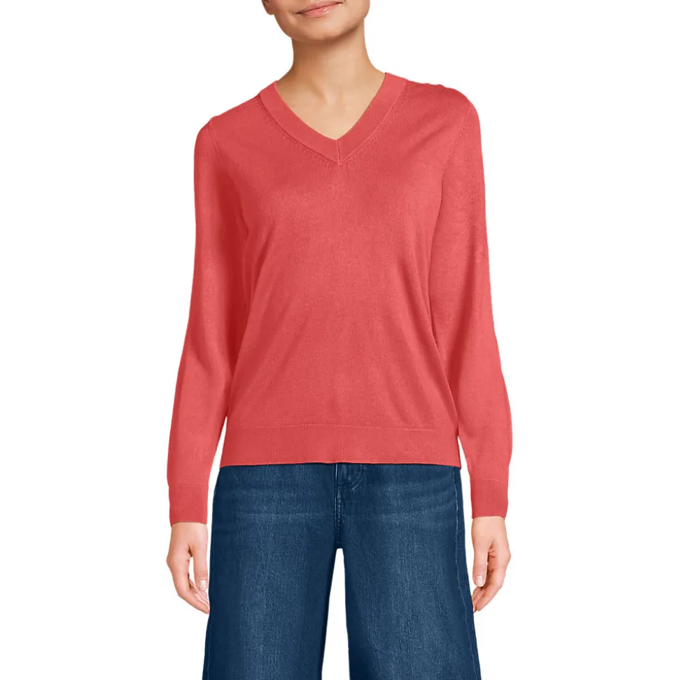 CashTouch Pullover mit V-Ausschnitt für Damen