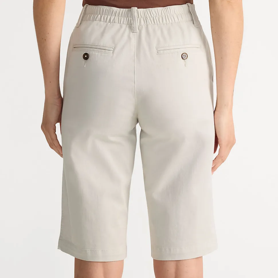 Chino-Bermudas für Damen