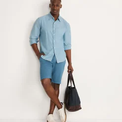 Chino-Shorts für Herren, Slim Fit
