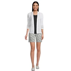 Chino-Shorts mit Dehnbund, 18 cm für Damen