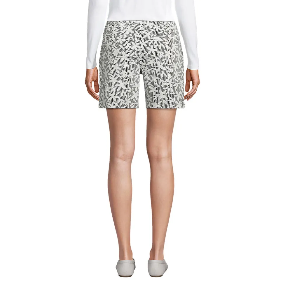Chino-Shorts mit Dehnbund, 18 cm für Damen