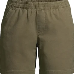 Chino-Shorts mit Dehnbund, 18 cm für Damen