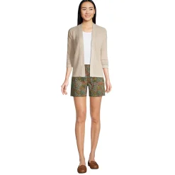 Chino-Shorts mit Dehnbund, 18 cm für Damen