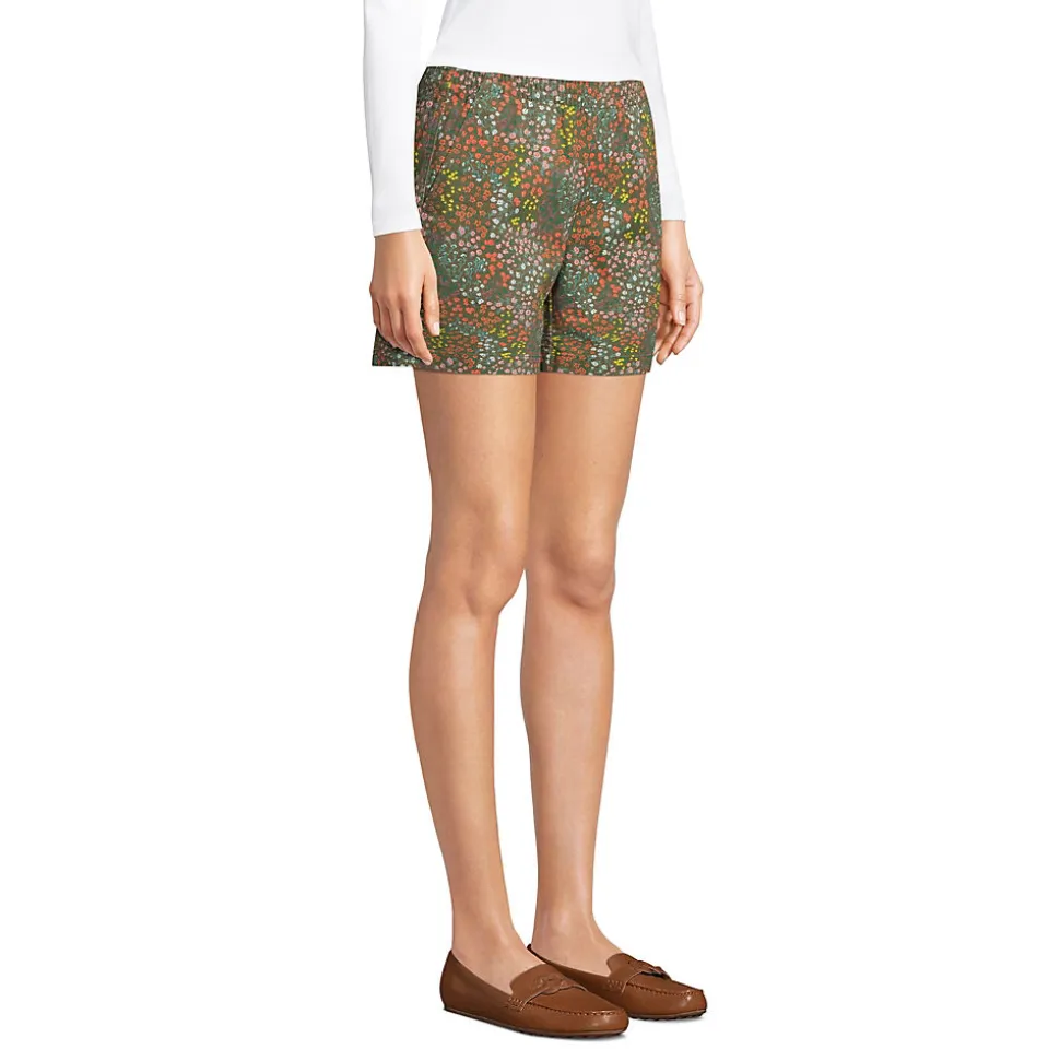 Chino-Shorts mit Dehnbund, 18 cm für Damen