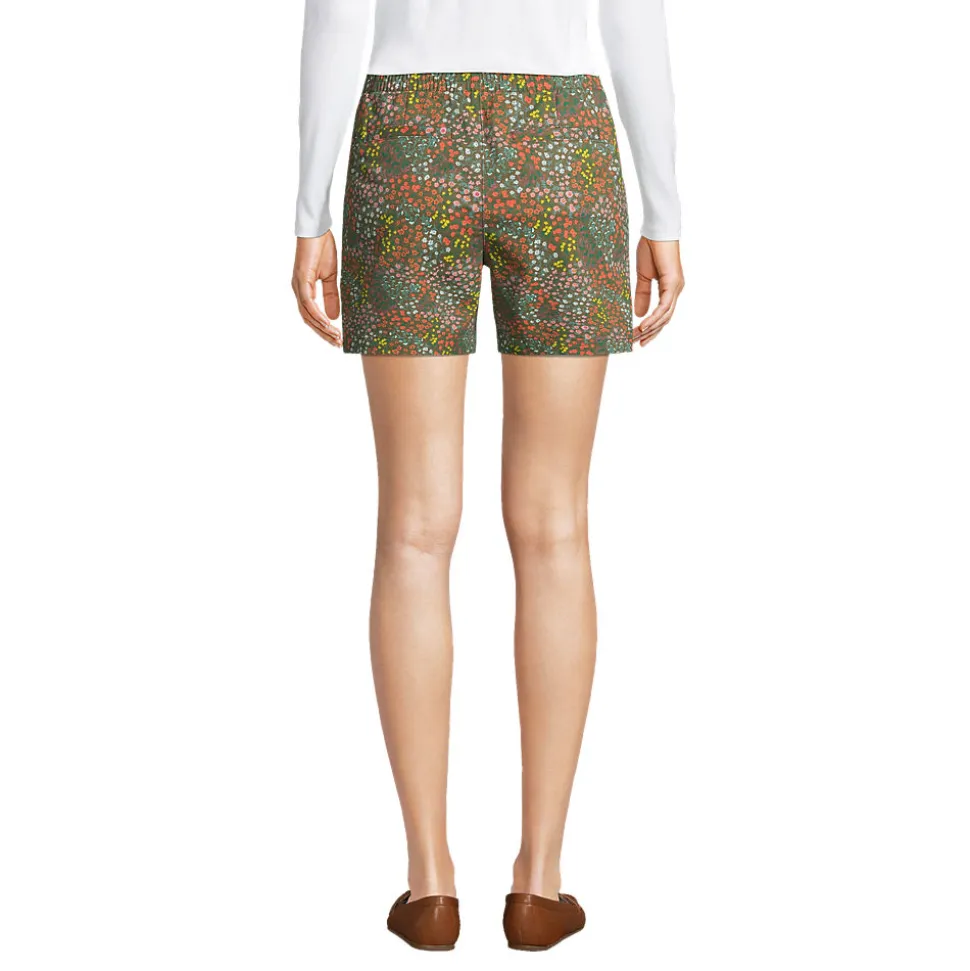 Chino-Shorts mit Dehnbund, 18 cm für Damen