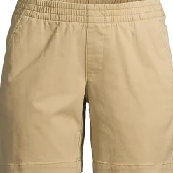 Chino-Shorts mit Dehnbund, 18 cm für Damen