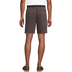 Chino-Shorts mit Textur und Gürtel für Herren