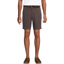 Chino-Shorts mit Textur und Gürtel für Herren