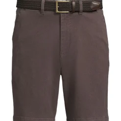 Chino-Shorts mit Textur und Gürtel für Herren