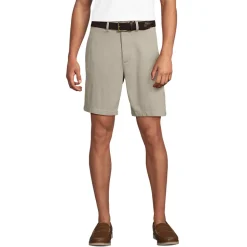 Chino-Shorts mit Textur und Gürtel für Herren