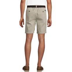 Chino-Shorts mit Textur und Gürtel für Herren