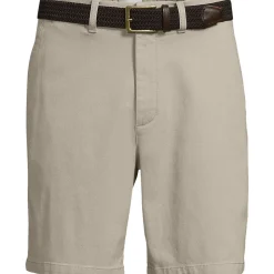 Chino-Shorts mit Textur und Gürtel für Herren