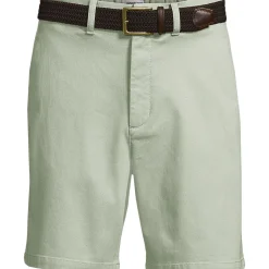 Chino-Shorts mit Textur und Gürtel für Herren