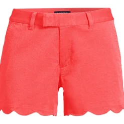 Chino-Shorts mit Wellensaum 12 cm für Damen