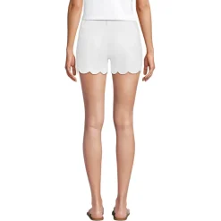 Chino-Shorts mit Wellensaum 12 cm für Damen