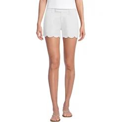 Chino-Shorts mit Wellensaum 12 cm für Damen