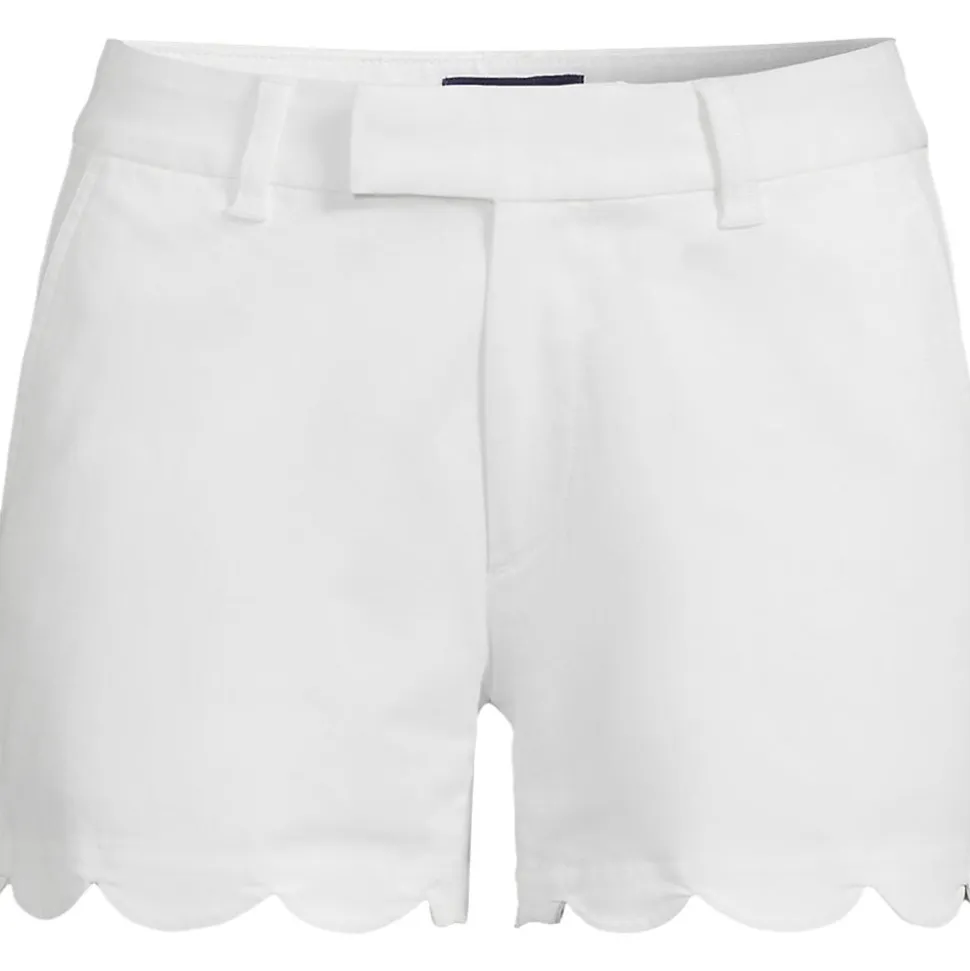 Chino-Shorts mit Wellensaum 12 cm für Damen